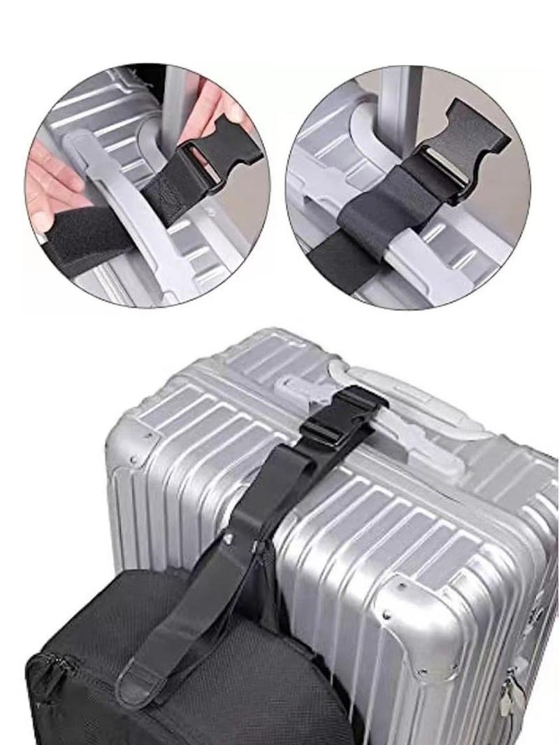 Luggage Strap, Adjustable Packing Belt, Luggage Link Belt, Luggage Rope Strap, Travel Accessories for Men & Women, Traveling Gadgets