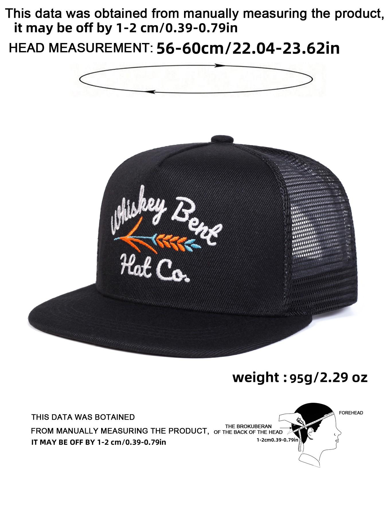 Whiskey Bent Unisex Baseball Cap for All Seasons, Adjustable Sun Protection Hat, Casual Style for Outdoor Travel and Beach Parties