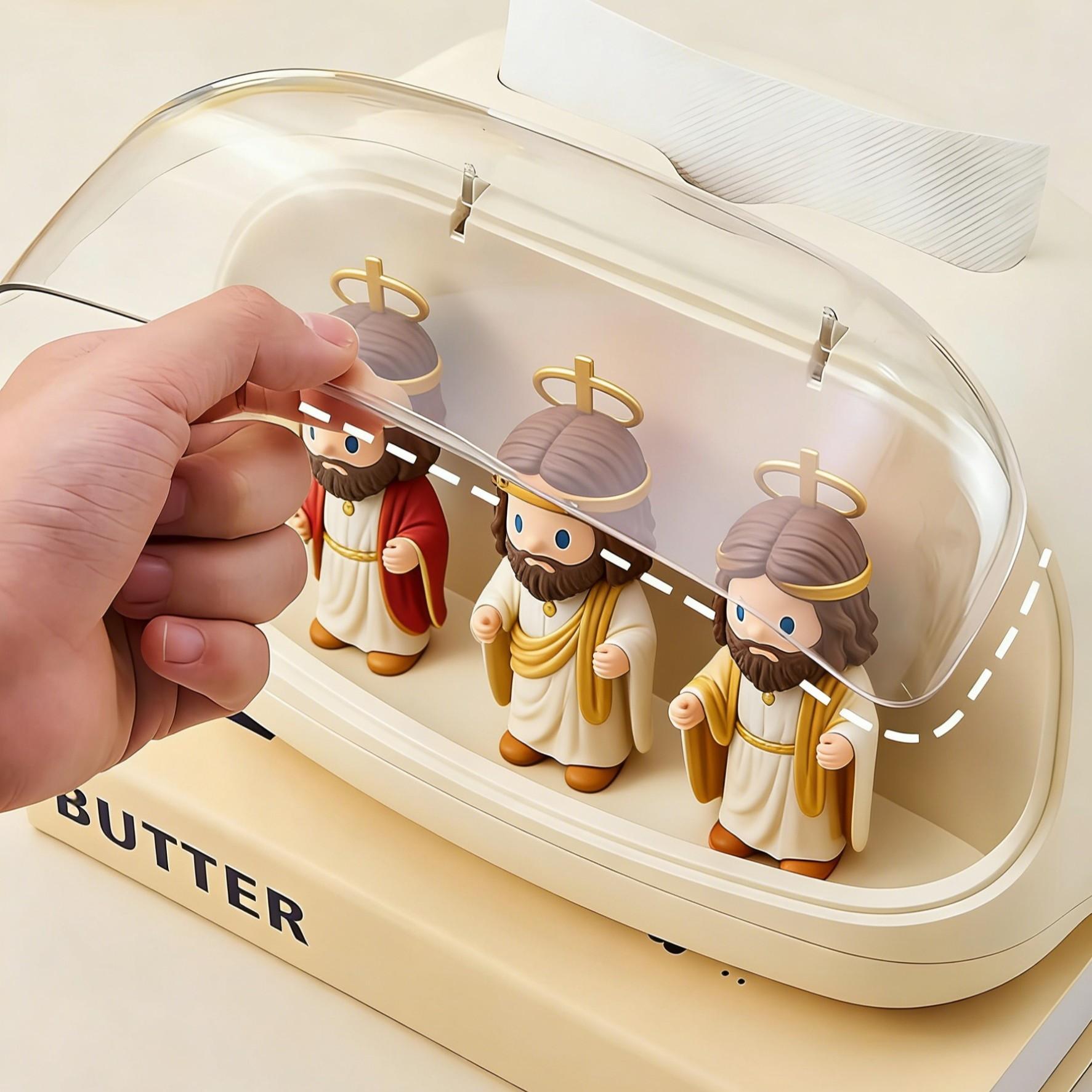 Rectangular Tissue Box with Automatic Lift Mechanism, Decorative Display Holder for Office and Living Room Use, Elegant Design for Easy Access, Paper Towel Holder