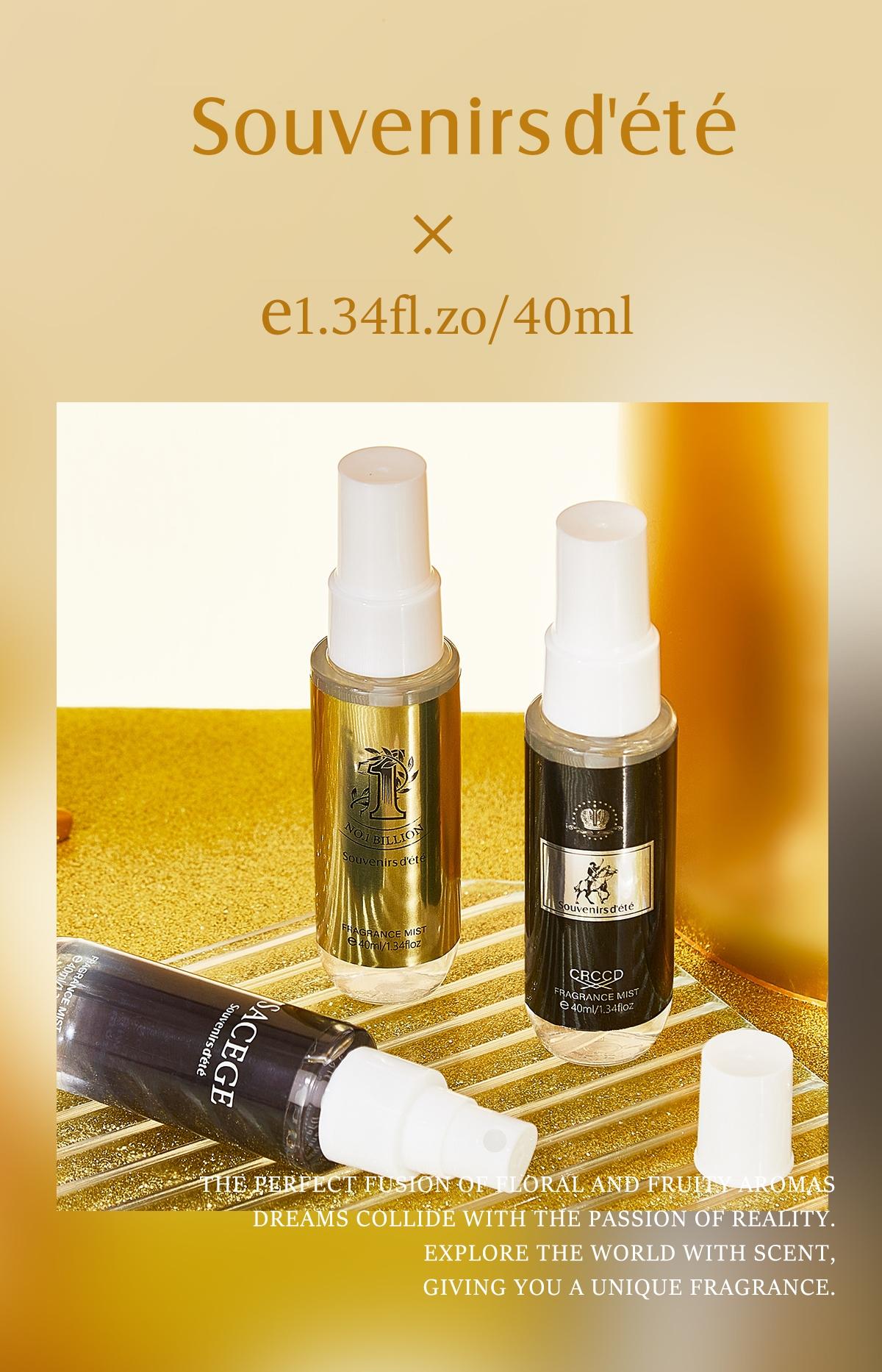4pcs/set men's perfume gift set, long-lasting perfume, enhancing one's temperament, fresh and natural, charming and pleasant. Experience the combination of affordability and luxury. Suitable for dates, parties, weddings and daily use. Also an ideal