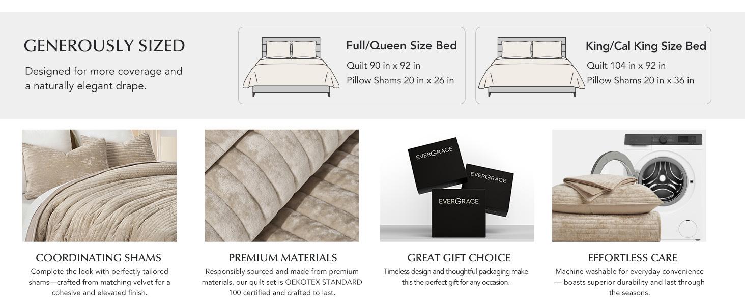 Luxury King Size Velvet Bedding Set - Striped Channel Weave Comforter with 2 Matching Shams, Lightweight All-Season Oversized Polyester Fiber Bedspread, Soft Beige Taupe for Bedroom Decor Luxury King Size Velvet Bedding Set - Striped Channel Weave Comforter with 2 Matching Shams, Lightweight All-Season Oversized Polyester Fiber Bedspread, Soft Beige Taupe for Bedroom Decor