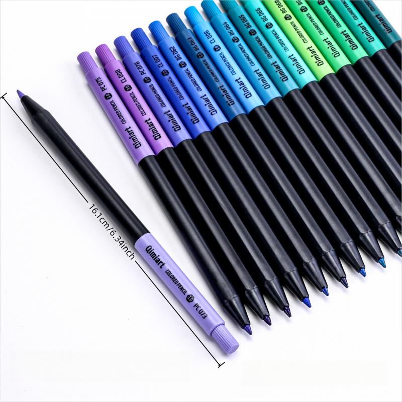 Mechanical Colored Pencils,  Assorted Colors,Mechanical Pencils with Sharpener, Aesthetic Drafting Tools Ideal for Both Beginners 3.0mm, 12/96 Colors