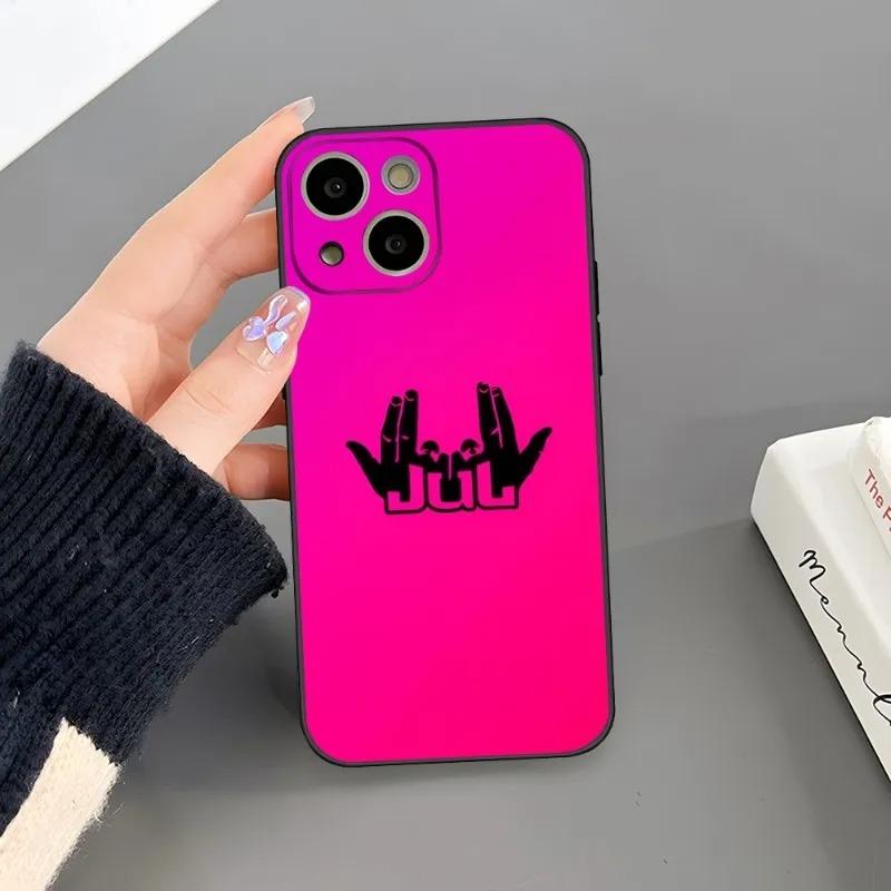Rapper JuL Design Liquid Phone Case – Soft Protective Cover for iPhone 17, 16, 15, 14, 13, 12
