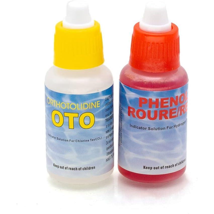 Swimming   Water  Test Kit for Chlorine and Ph Test (2 Way Test Kit)