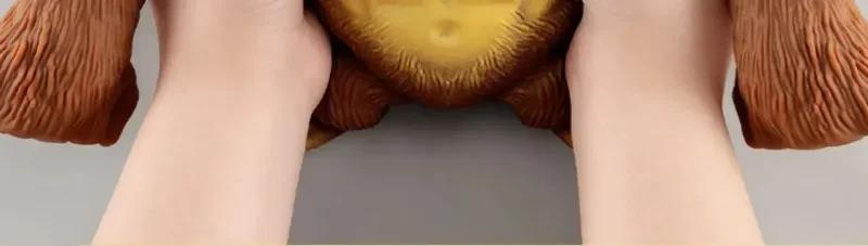 Stretchy Monkey Squishy Toy, Elastic Gorilla Stress Relief Squeeze Toy, Funny Sensory Fidget Toy for Kids and Adults
