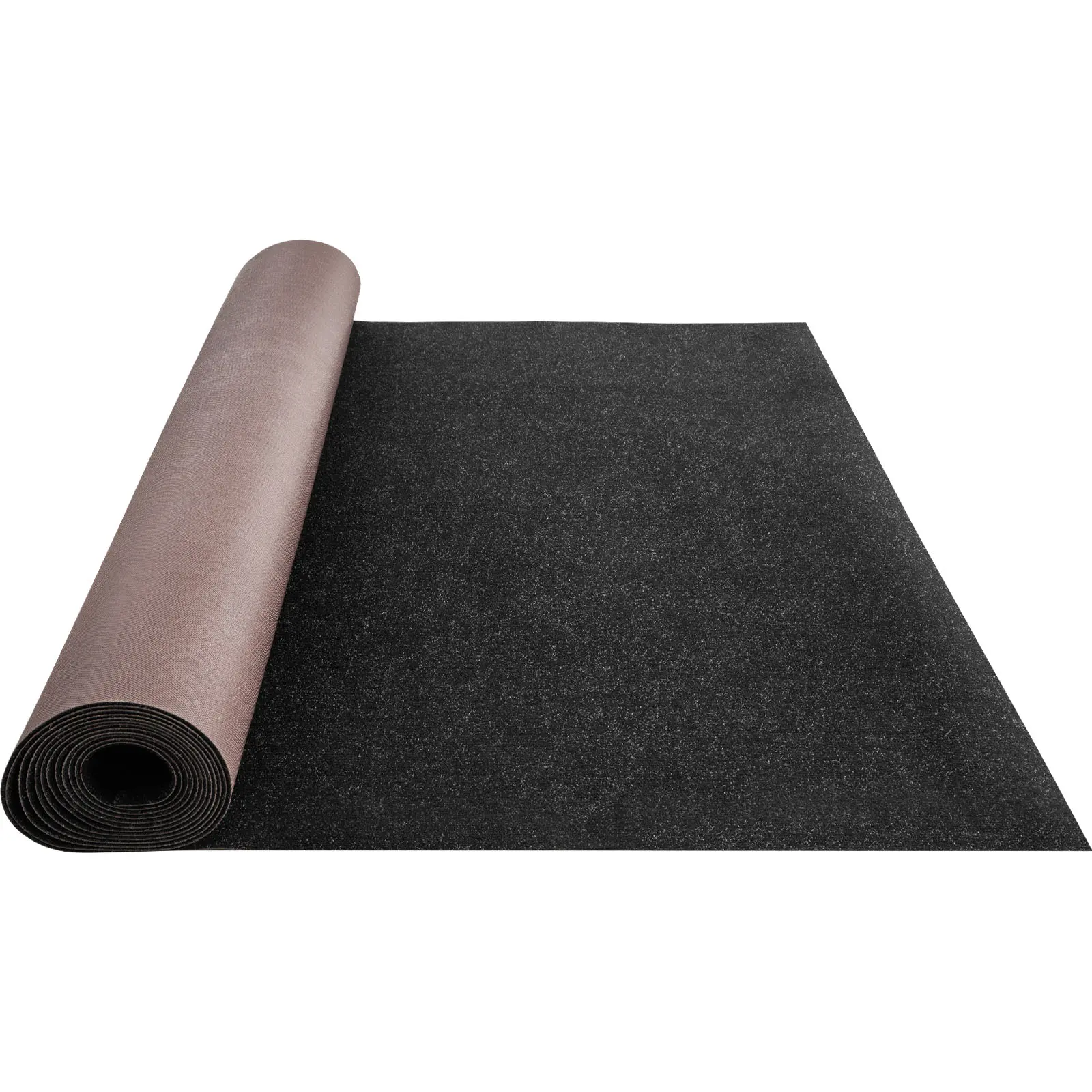 Marine Carpet, 6 x 36 ft Boat Carpeting, Charcoal Black Marine Grade Boat Carpet, Indoor/Outdoor Marine Carpeting with Water-proof TPR Backing, Water-proof Carpet Roll for Home, Patio, Porch, De