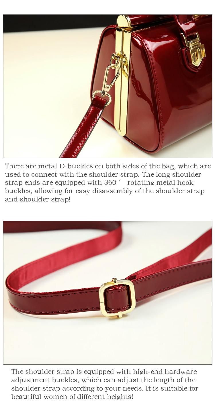 Elegant Matte Finish Handbag, Fashion Lock Closure Boston Bag, Vintage Style Commuter Crossbody Small Bag, Women's Stylish Shoulder Purse