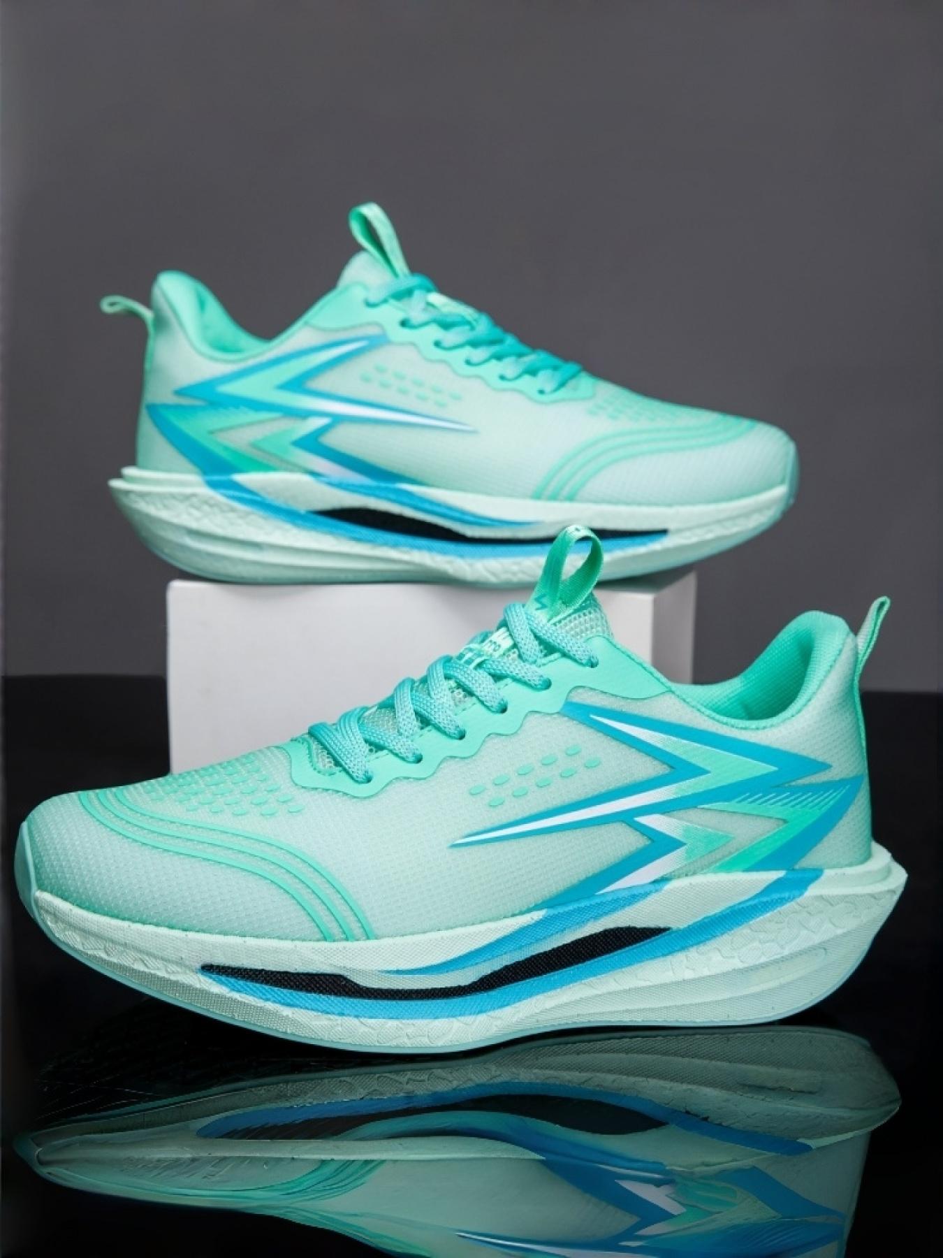 Unisex Breathable Mesh Running Shoes: Supportive Wrap Design, Sporty & Outdoor Training Shoes