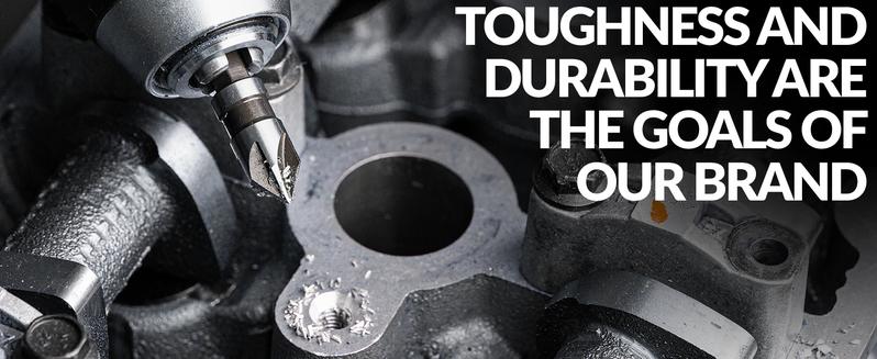 THINKWORK 10-Piece Nitrided HSS Step Drill Bit Set & Countersink Bits for Metal Aluminum Wood Plastic High Quality DIY Home Projects