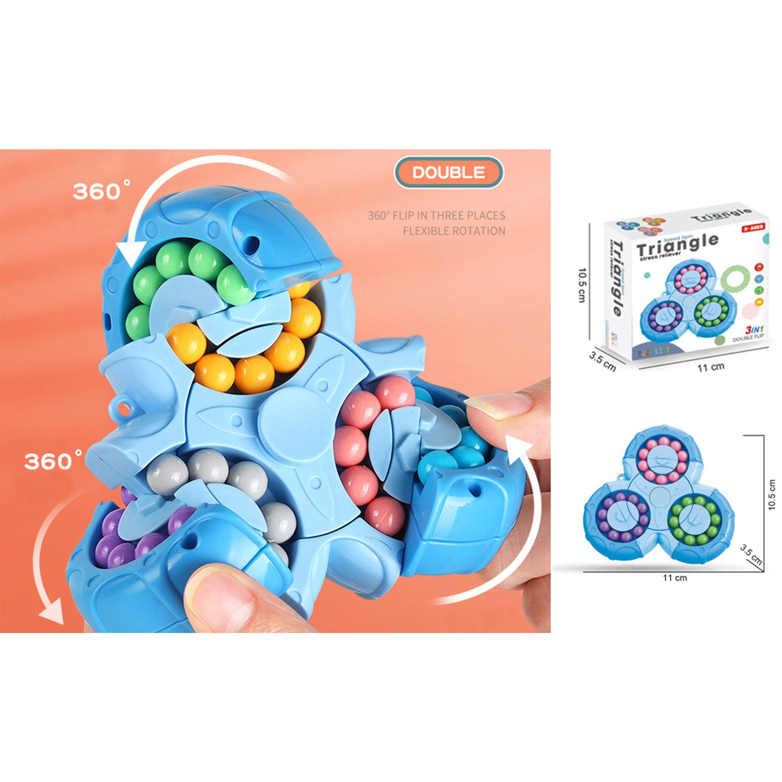Magic Bean Rotating Brain Teaser Finger Puzzle Toy,Boys Girl Handheld Spinner Stress Anxiety Relief Ball Game Sensory Toys, Gift for Kids Ages 3Above Easter Christmas Birthday New Year (Blue)fidget toys Magic Bean Rotating Brain Teaser Finger Puzzle Toy,Boys Girl Handheld Spinner Stress Anxiety Relief Ball Game Sensory Toys, Gift for Kids Ages 3Above Easter Christmas Birthday New Year (Blue)fidget toys