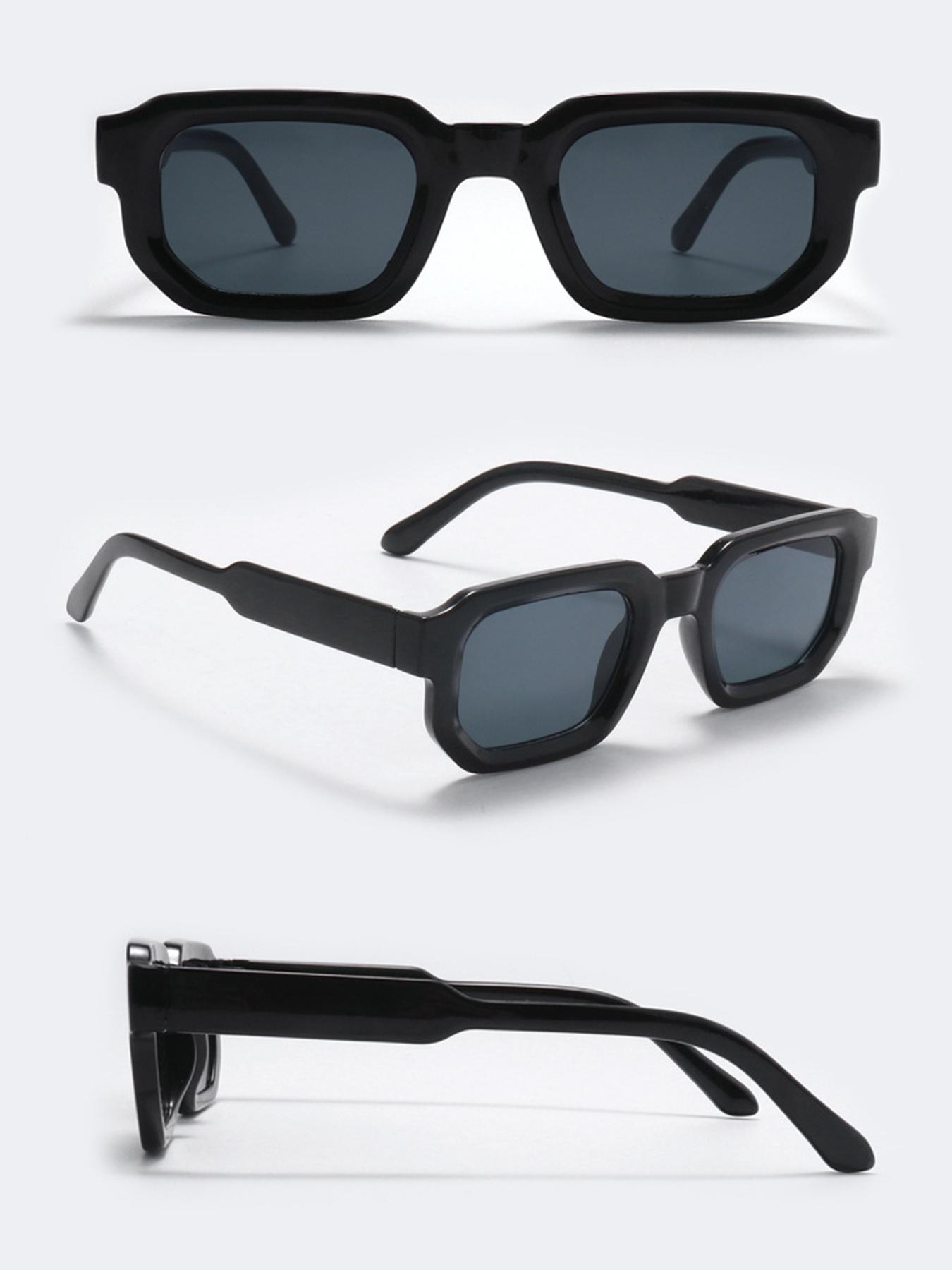 Unisex Square Sunglasses, Perfect for Daily Driving and Music Festivals, Ideal Gift Choice, Stylish and Versatile Eyewear