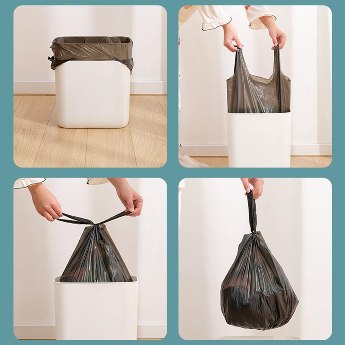 Trash Bags, 40/100/160 Count, 22.05 Lbs Capacity, Leak Proof, Odor Resistant, Durable Trash Bag, Disposable Plastic Garbage Bags