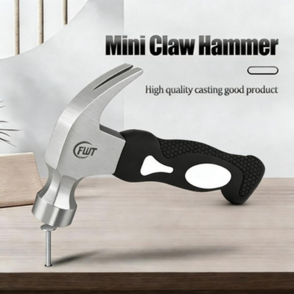 Mini Claw Hammer Nail Puller Tool, Portable Multi-Functional Woodworking Small Hammer, Ideal for Outdoor Camping DIY Repair Home Maintenance, Portable Multitool Hammer