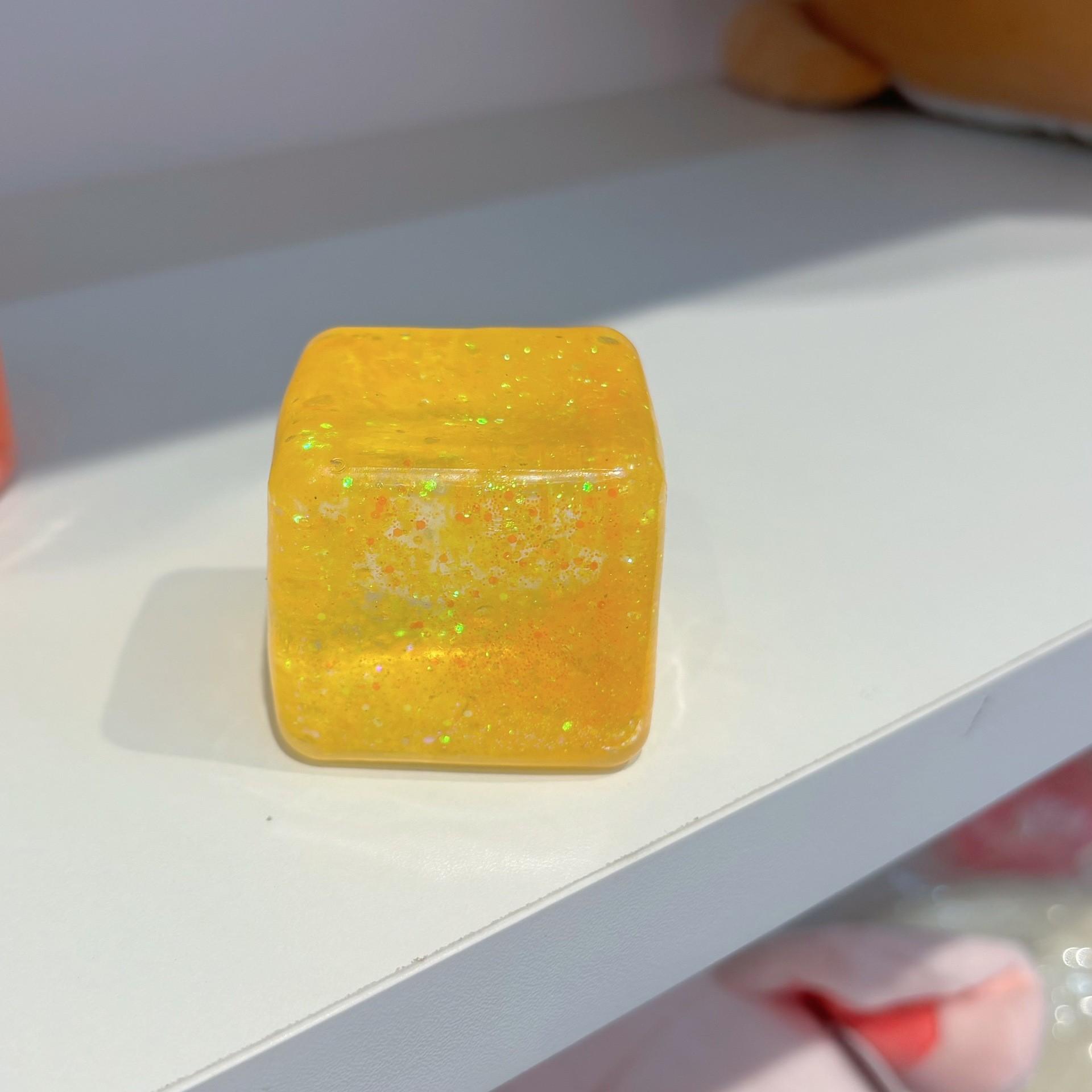 Aurora Cube Stress Ball, Ice Cube Shaped Slow Rebound Squishy Decompression Toy For Kids, Sensory Fidget Toys For Teens.Made Of Maltose Stuffers, Super Soft And Bouncy To Touch, Great For Stress Relief.Perfect For Party Favors And Daily Gifts. Aurora Cube Stress Ball, Ice Cube Shaped Slow Rebound Squishy Decompression Toy For Kids, Sensory Fidget Toys For Teens.Made Of Maltose Stuffers, Super Soft And Bouncy To Touch, Great For Stress Relief.Perfect For Party Favors And Daily Gifts.