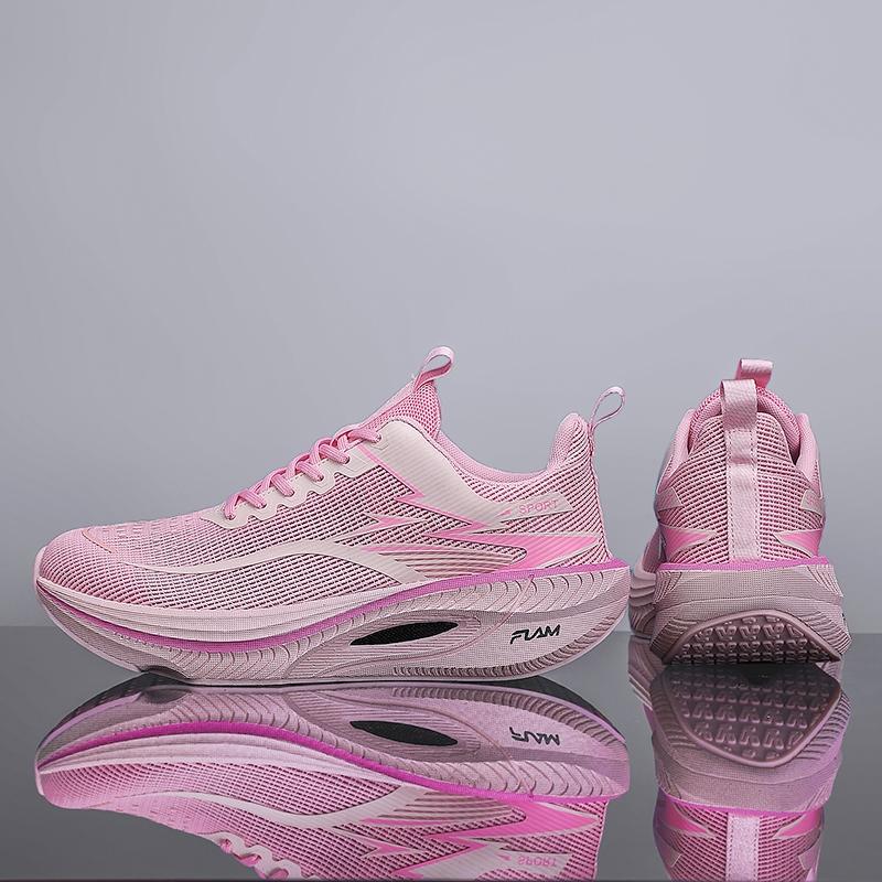 2026 Spring New Couple Running Shoes, Sporty Running Shoes, Lightweight Breathable Mesh Sport Sneakers, Comfortable Textile Casual Shoes for Men and Women