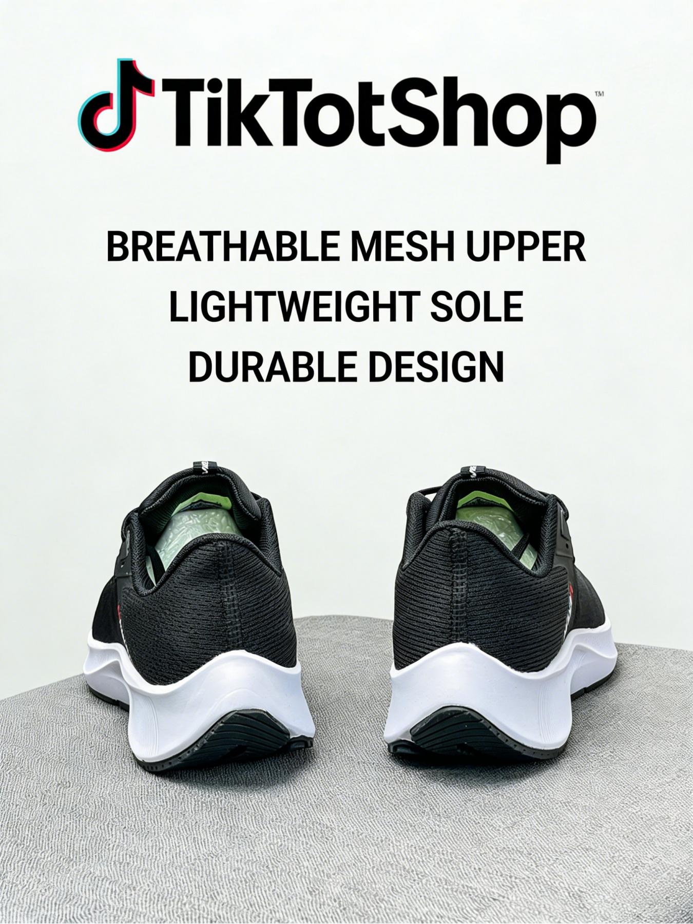 Unisex INS Style Breathable Mesh Lightweight Soft Sole Running Shoes Comfortable Lace Up Athletic Sneakers for Running Gym Travel Daily