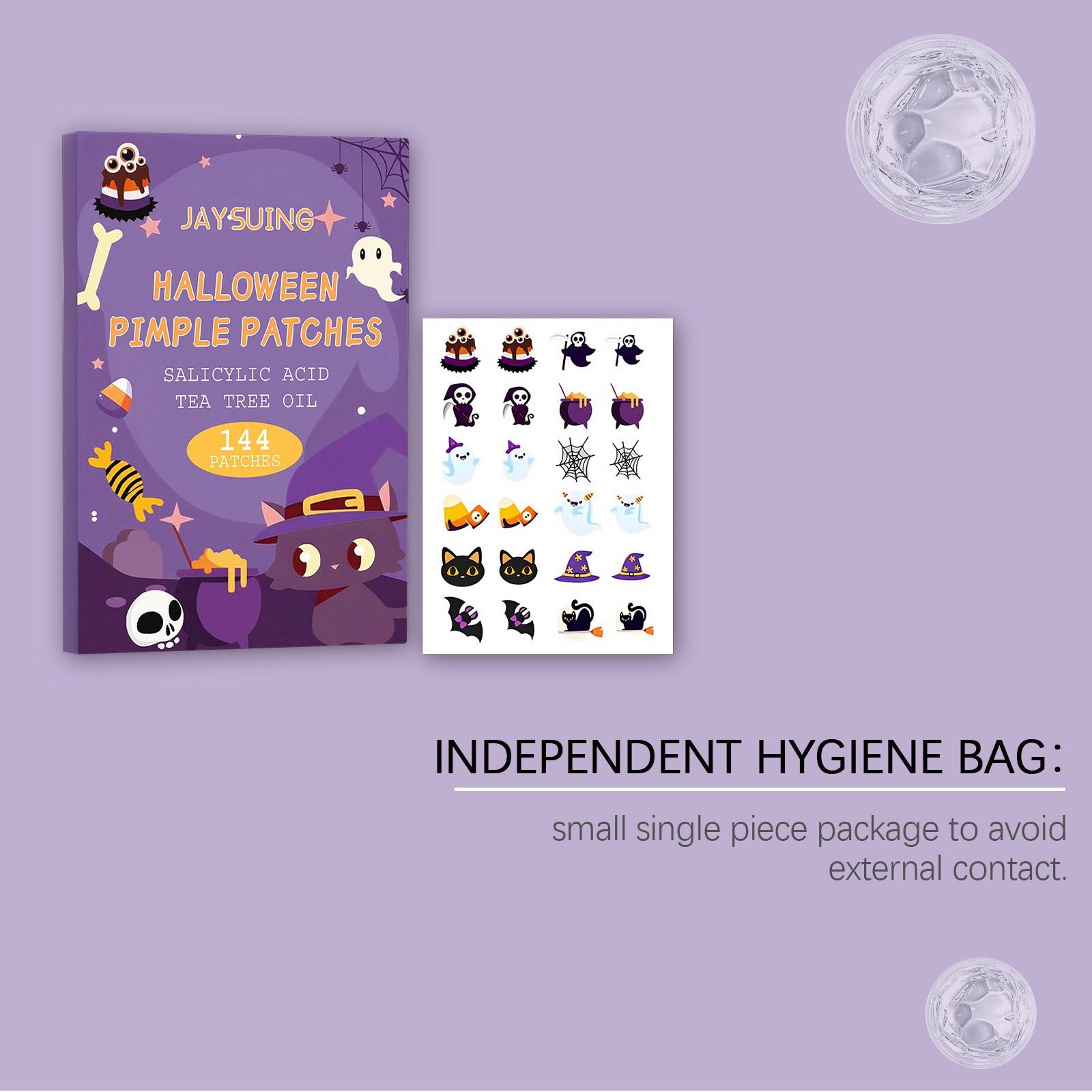 Jaysuing Halloween Acne Patch | Gentle Skin Care, Breathable & Covers Blemishes