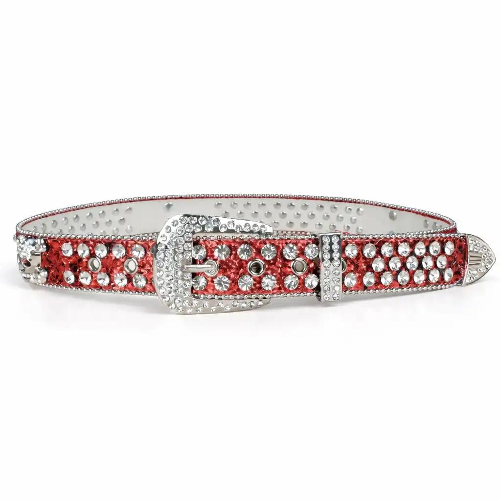 Unisex Rhinestone Skull Studded Belt  Y2K Bling Streetwear Waist Belt for Women & Men, Perfect for Jeans, Rhinestone Decor Belt, Rhinestone Buckles Belt, Rhinestones Belt, Rhinestone Decorated Belt