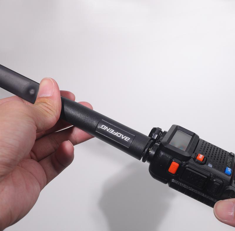 【2025 Newest】BAOFENG Upgraded Ham Radio Antenna 18.89" Foldable High Gain |Boost VHF/UHF Signal Multi-Compatible for Baofeng Walkie Talkie UV-5R/5RH/5RM/K5PLUS/AR-152 Audio Products