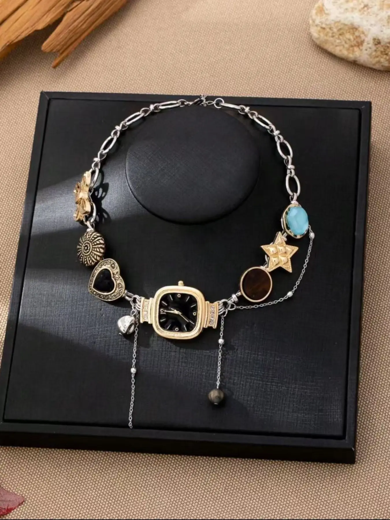 Women's Y2K Style Charm Pendant Necklace, Daily Wear Jewelry, Perfect Gift for Valentine's Day, Elegant and Trendy Design
