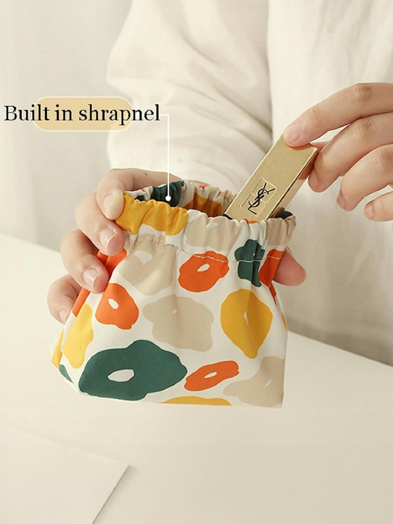 4pcs Small Coin Purse Bulk Coin Purse Set, Squeeze Mini Coin Bag Pouch Kit, Pouch Accessories Organizer for Headphones Jewelry Women