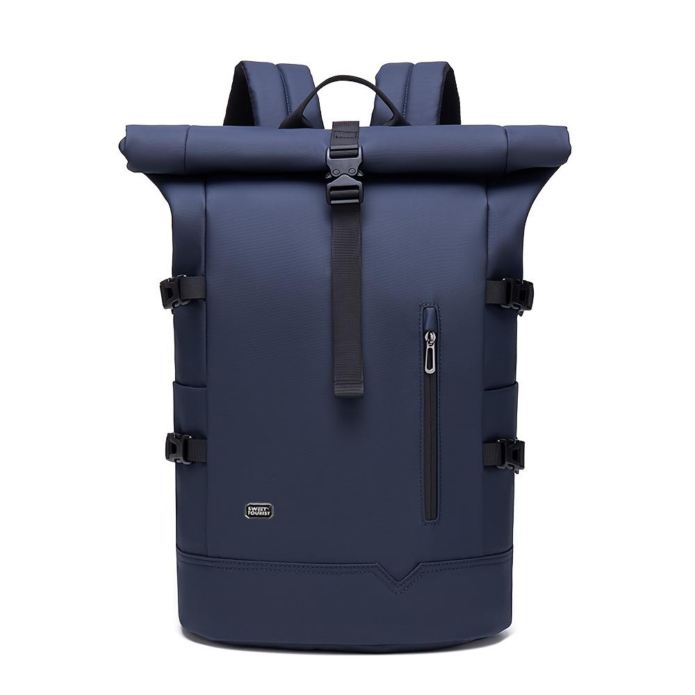 Breathable Lightweight Hiking Backpack, Multifunctional Hiking Bag with Adjustable Straps, Sporty Nylon Material, All Seasons Use