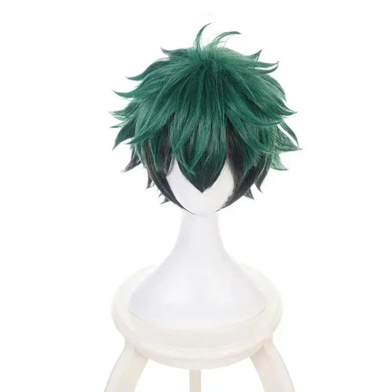 Anime My Hero Academia Izuku Midoriya Cosplay Wig Boku No Hero Academia Academy Cosplay Hair Izuku Midoriya Deku Party Wigs