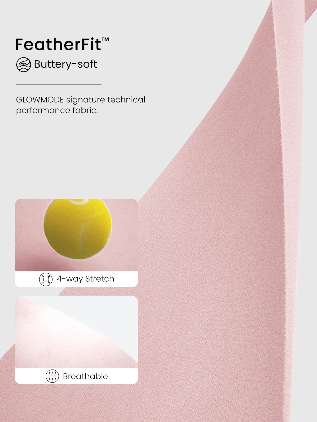 GLOWMODE Hourglass BBL Curved Hem Jacket & 4.3" Shorts & 24“ Crossover Leggings Set TikTokShopBlackFriday