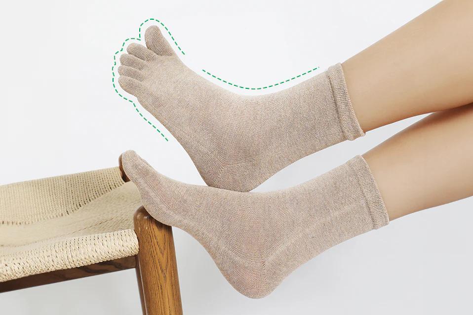 Saguaro Barefoot Toe Socks Seamless Ultra Comfort | Running Gym Socks | Breathable & Lightweight Outdoorfun