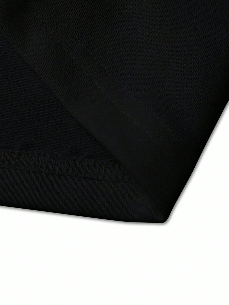 Unisex Streetwear Angel Print Design Sweatshirt, Loose-fitting Casual Long Sleeve Crewneck for Fall & Winter Fashion