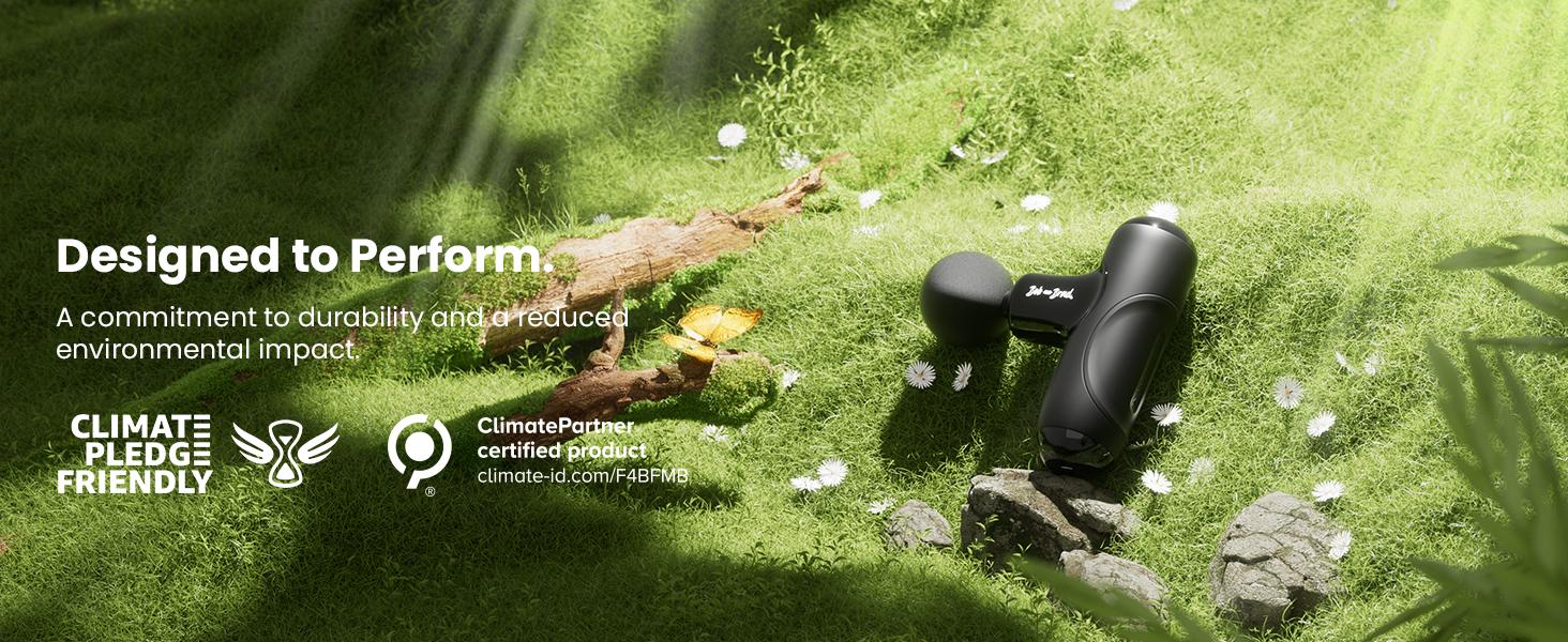 【Bob and Brad &Q2 Mini Massage Gun with Heat and Cold】Pocket-Sized Deep Tissue Percussion Massager for Pain Relief, Portable Percussion Muscle Massager Gun, Ultra Small & Quiet Muscle Massager, FSA Eligible for Women  Men NewYear gift Travel-Friendly Gift