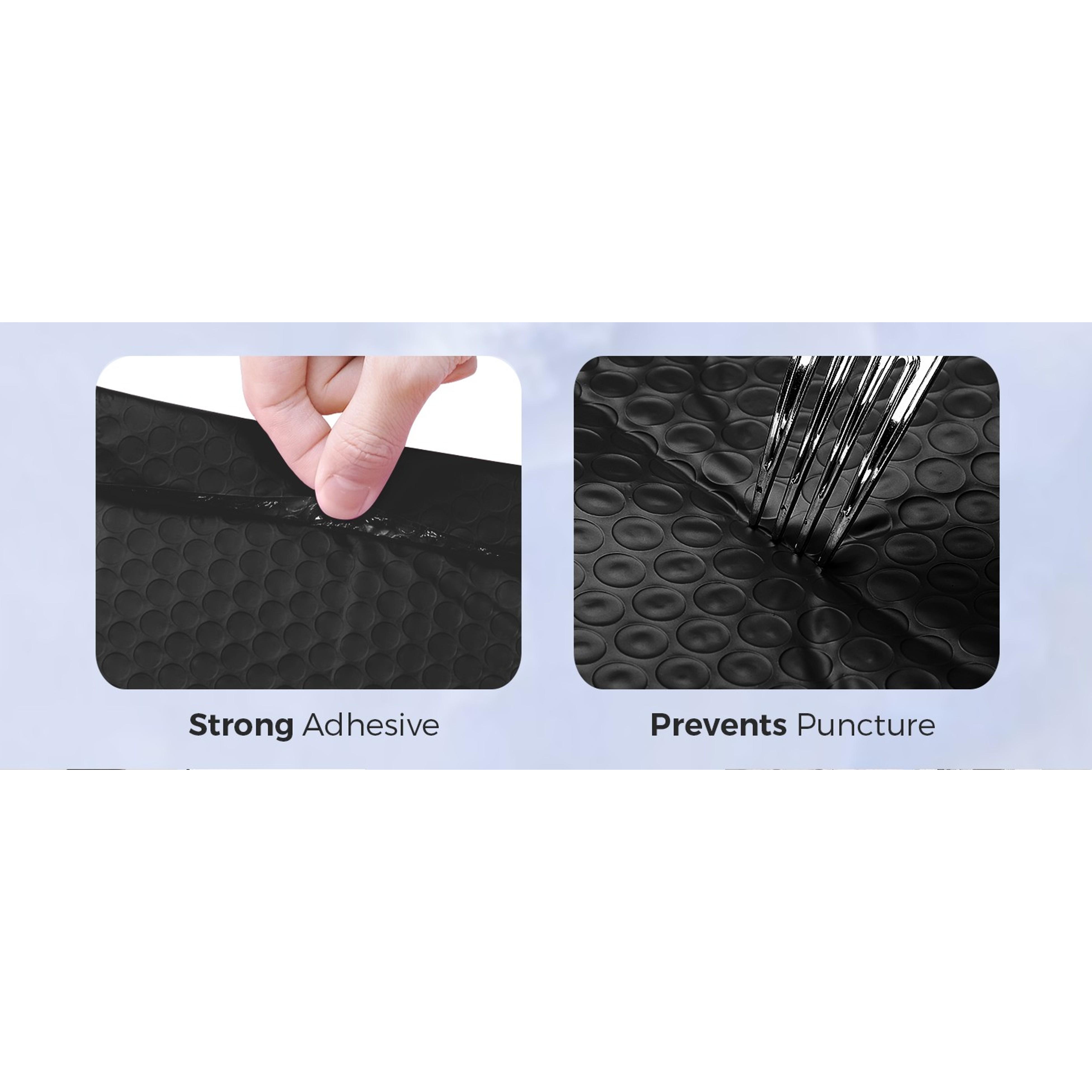 Bubble Mailers 8.5x12" 40 Pack Black Padded Envelopes Usable Size 8.5 x 11" Strong Adhesion Bubble Envelopes Medium Mailing Envelopes Bubble Padded for Small Business Shipping Books Clothes