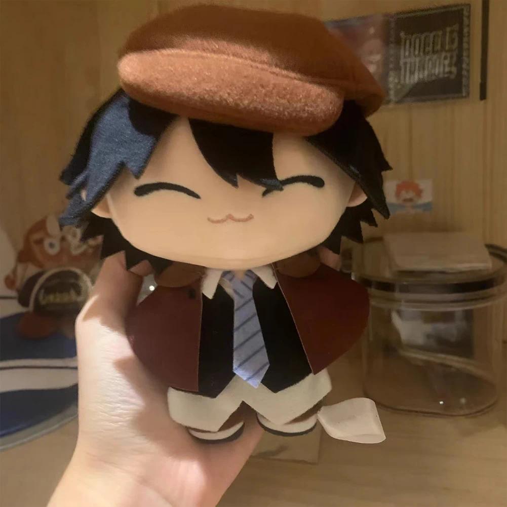 Anime BSD plush doll Nakahara Chuuya plush toy dazai osamu merch nakajima atsushi plush doll Ranpo Edogawa figure Akutagawa 20CM