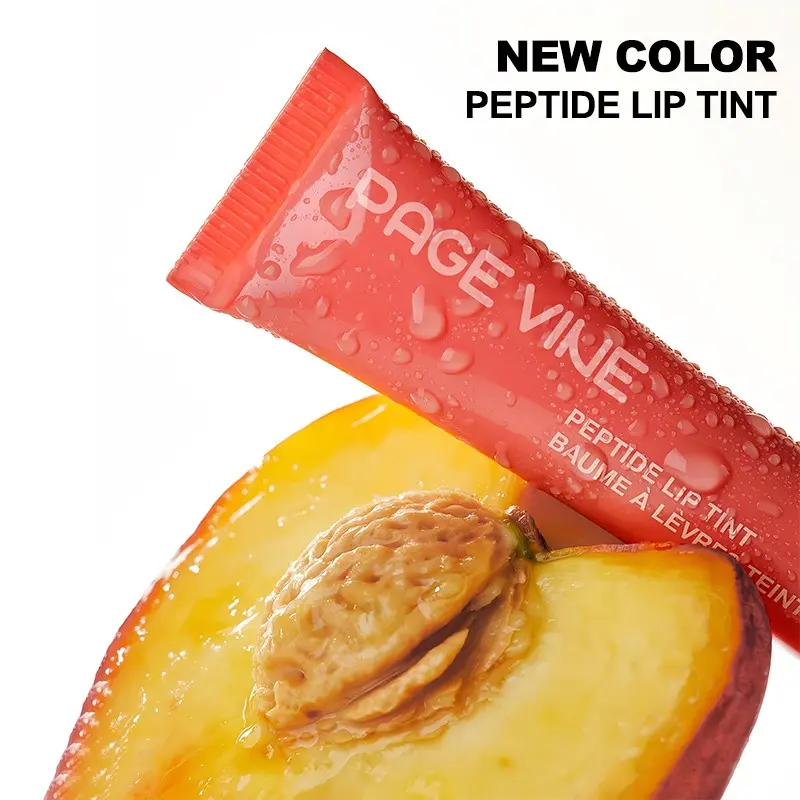 Page Vine Peptide Lip Gloss Liquid Lip Shine, Hydrating Moisturizing Lip Balm, Plumping Lip Oil, Nourishing Lip Care Product