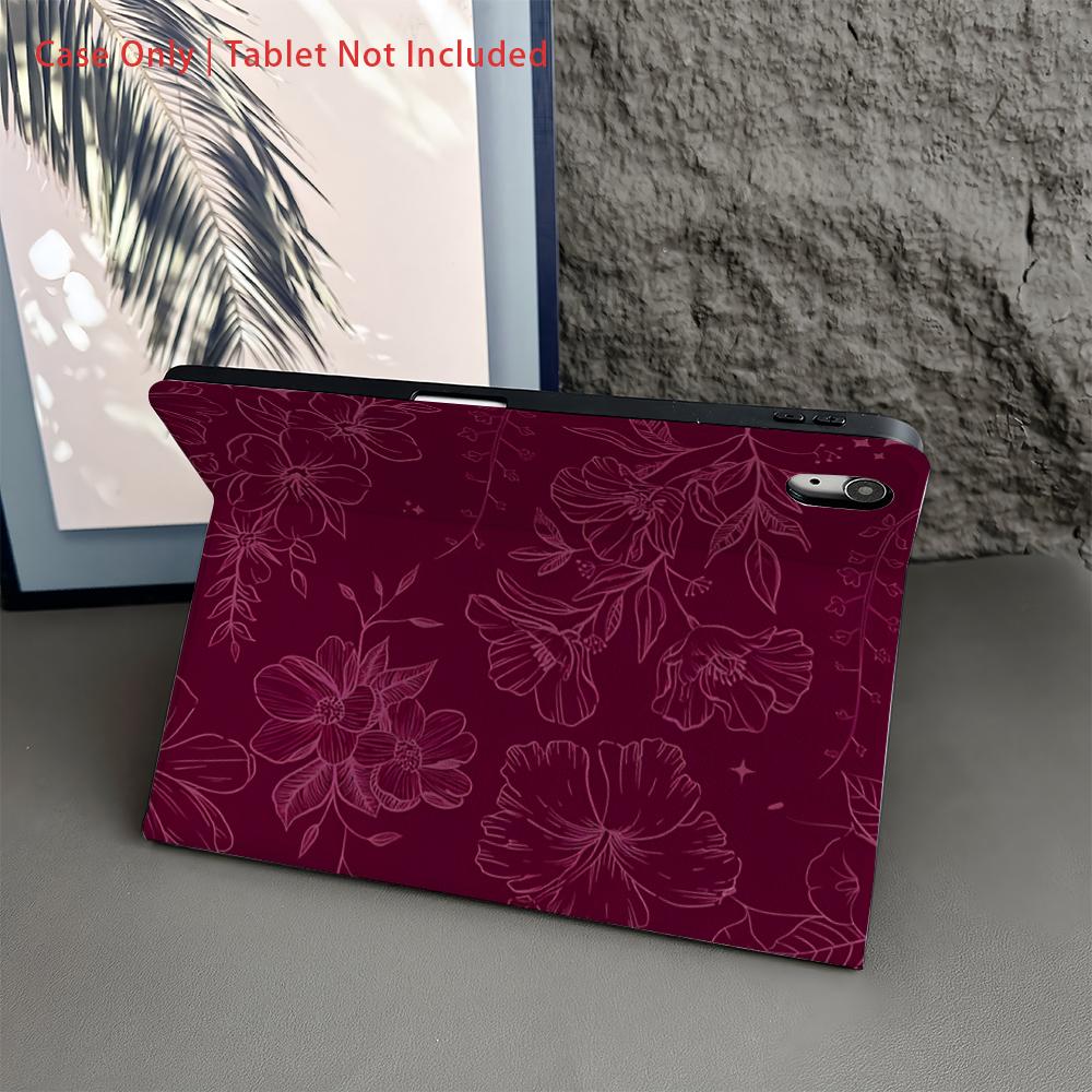 A Tablet Case with Pen Holder compatible with iPad Pro11/iPad (8th Gen)/iPad Air 4/5/iPad 10th Generation/iPad Air 13(M3 2025)/iPad Air 11(M3 2025)/iPad 11(A16 2025)/Galaxy Tab S10+/S9/A9 /Xiaomi6/6PRO/7/7PRO Tablet Protective Cover