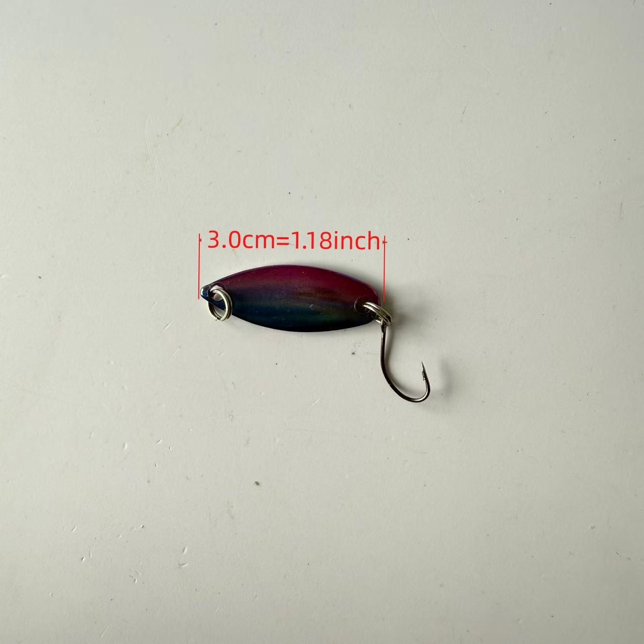Replica of a Famous Brand, Bestseller, 1 Piece, Micro-Object Mouth Copper Colored Metal UV Glow Focusing on Walleye Bait, Suitable for Freshwater and Saltwater Fishing Accessories, Fishing Gear, and Supplies