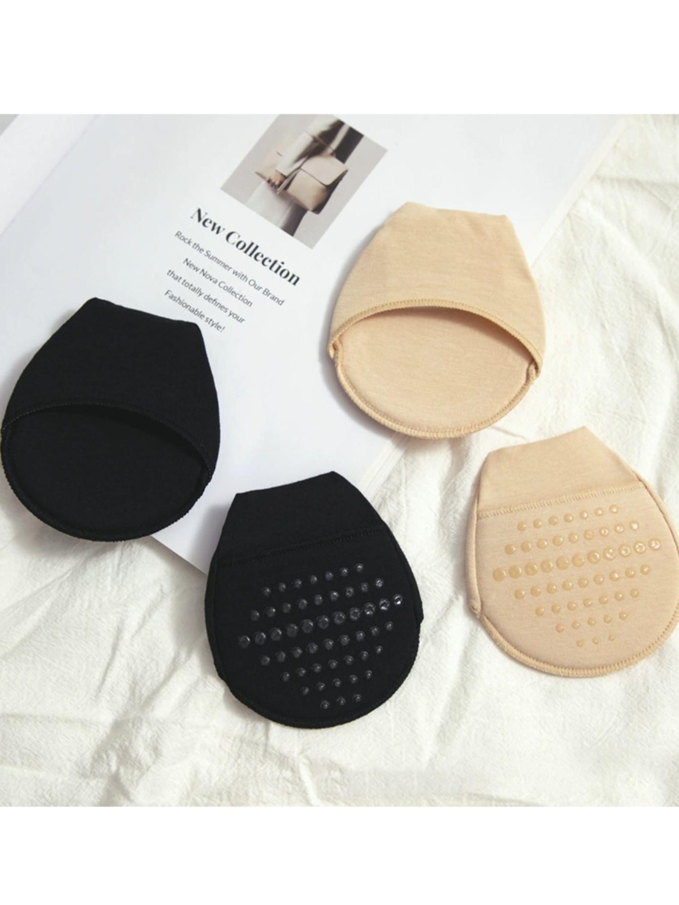 Women's Forefoot Sock Pads, High Heel Half Insoles, Relieve Calluses and Corns, Absorb Foot Pressure, Buffer Socks, Toe Pads