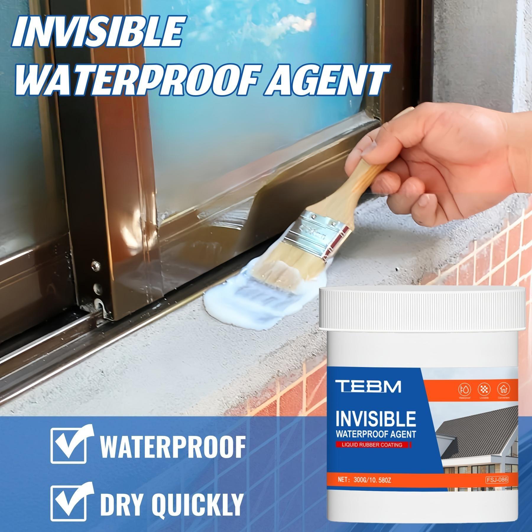 Invisible Transparent RV Roof Waterproof Sealant, Multi-Functional Leak Proof, Effective Prevents Permeation, Universal Waterproof Agent