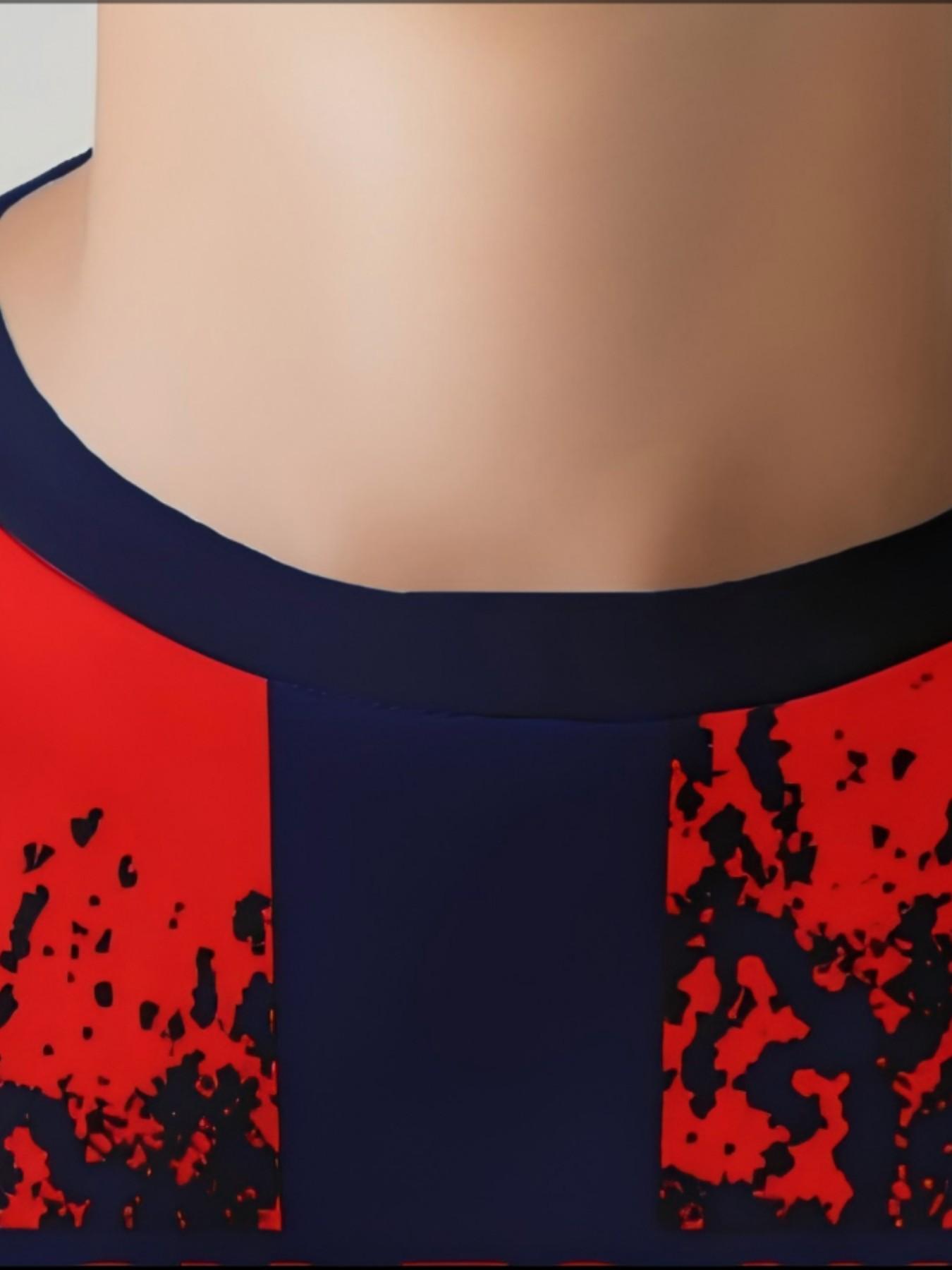 Football Jersey, European Style Boys' Sports T-Shirt, Deep Blue Kids Soccer Uniform, Summer Clothing for Children