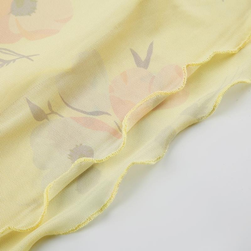 Women's Floral Print Dress, Floral Printed Dress, Elegant Y2K Sleeveless Dress for Party Club Dating Wear, Ladies Summer Clothes