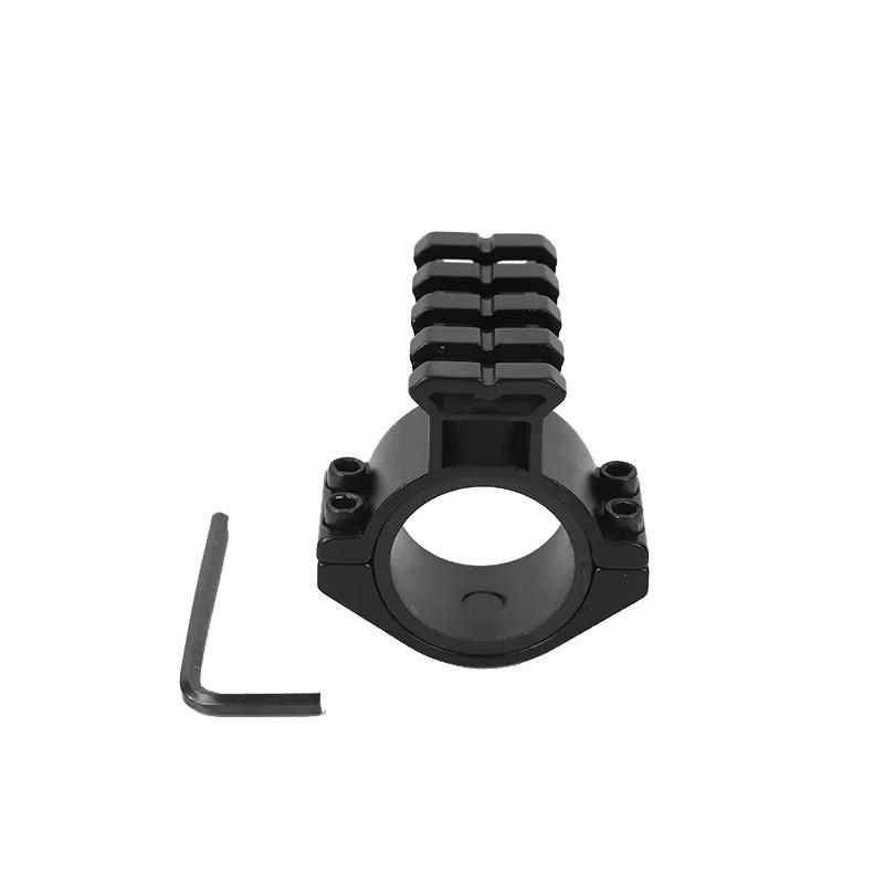 Scope Ring 25.4mm 30mm Diameter Adaptor Mount, 21mm Rail for Flashlight Dot Laser, Hunting Scope Ring Accessories, Picatinny Rails Mount
