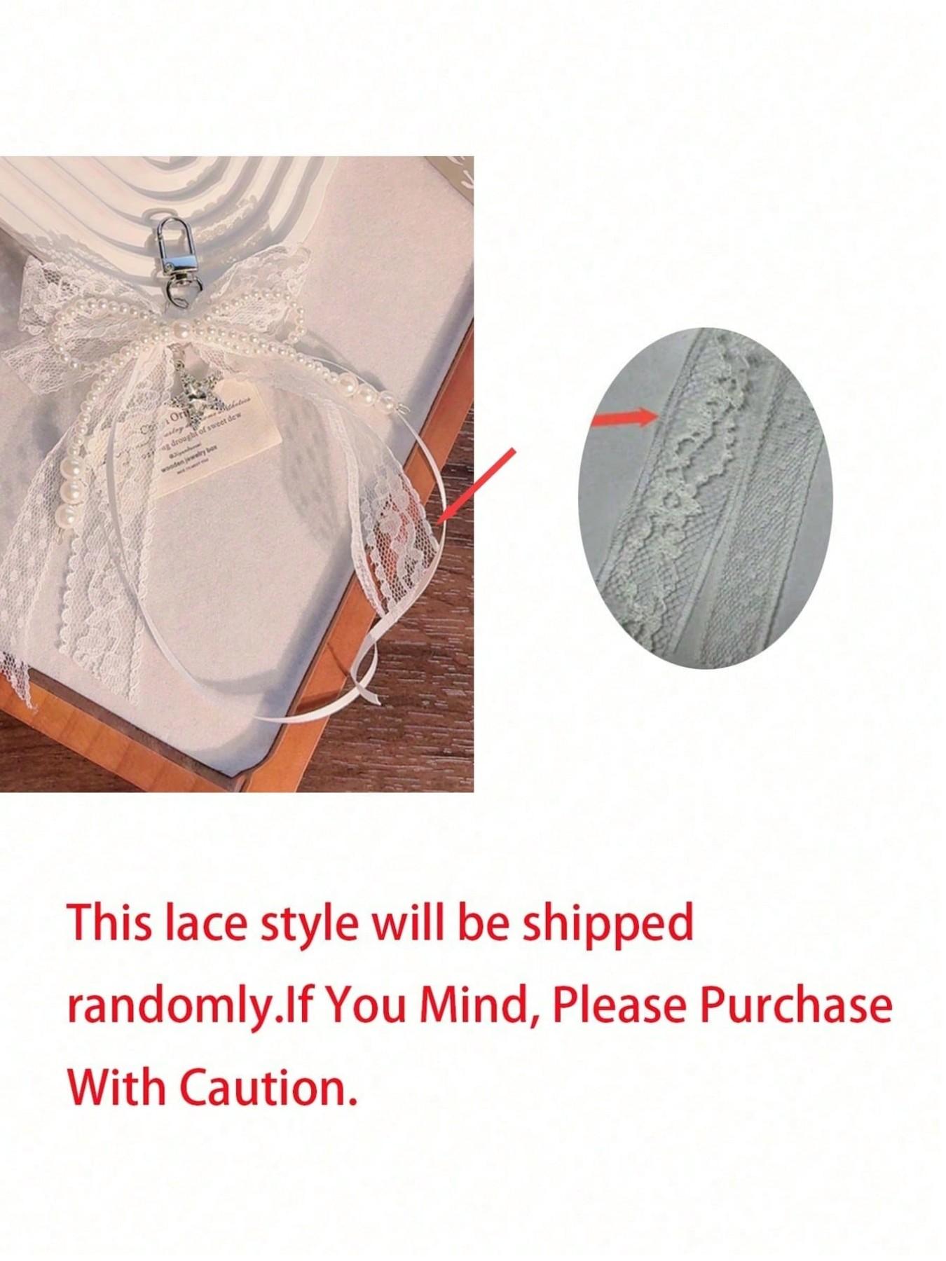 Y2K Cute Lace Butterfly Keychain, Fashionable DIY Bag Accessory, Multifunctional Star Ballet Ribbon, Perfect Gift for Couples and Friends