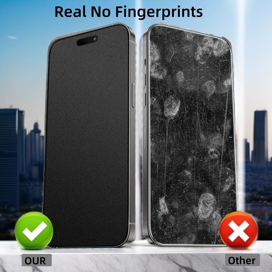 2 Pcs Matte Privacy Tempered Glass Screen Protectors Compatible With IPhone 17 16ProMax/15/14/13/12/11/XR/X/XS, Anti-Fingerprint, Anti-Scratch