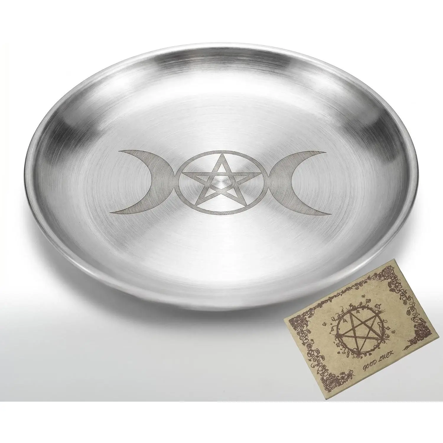 Small Metal Tray, Candle Holder Tray for  Decor & Rituals |  metal small candle holder tray, sturdy & easy to clean, ideal for decor lovers in   &  display.