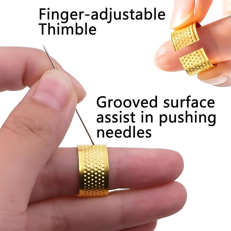 34PCS Steel Needles Set - Long & Thin Handmade Quilting & Sewing Needles Kit for DIY Sewing Projects