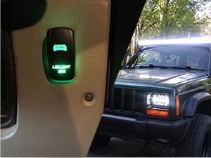 Nilight 16AWG LED Light Bar Wiring Harness Kit 2 Leads 12V On/Off 5 Pin Rocker Switch Power Relay Blade Fuse for Jeep Boat Trucks Black Lighting  dealsforyoudays