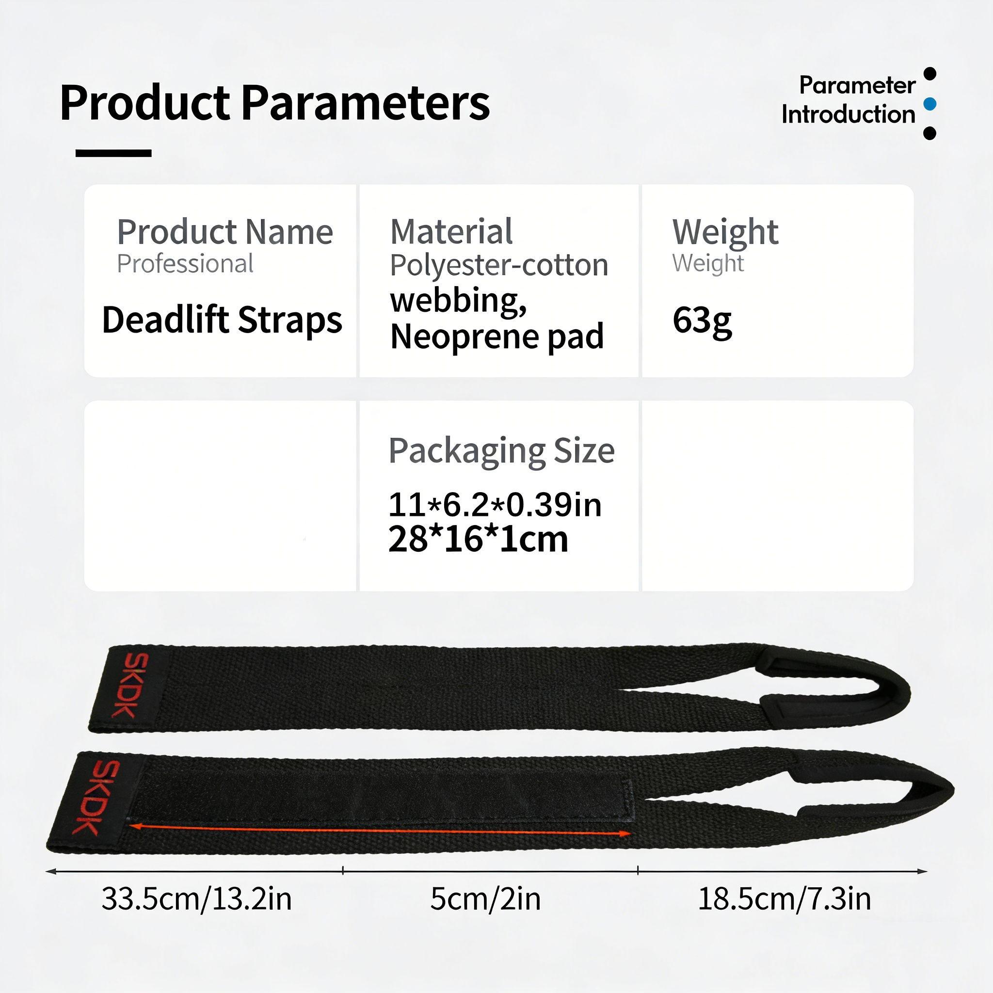 New no-wrap deadlift straps, super easy to use and carry. Perfect for deadlifts, pull-ups, and rows!