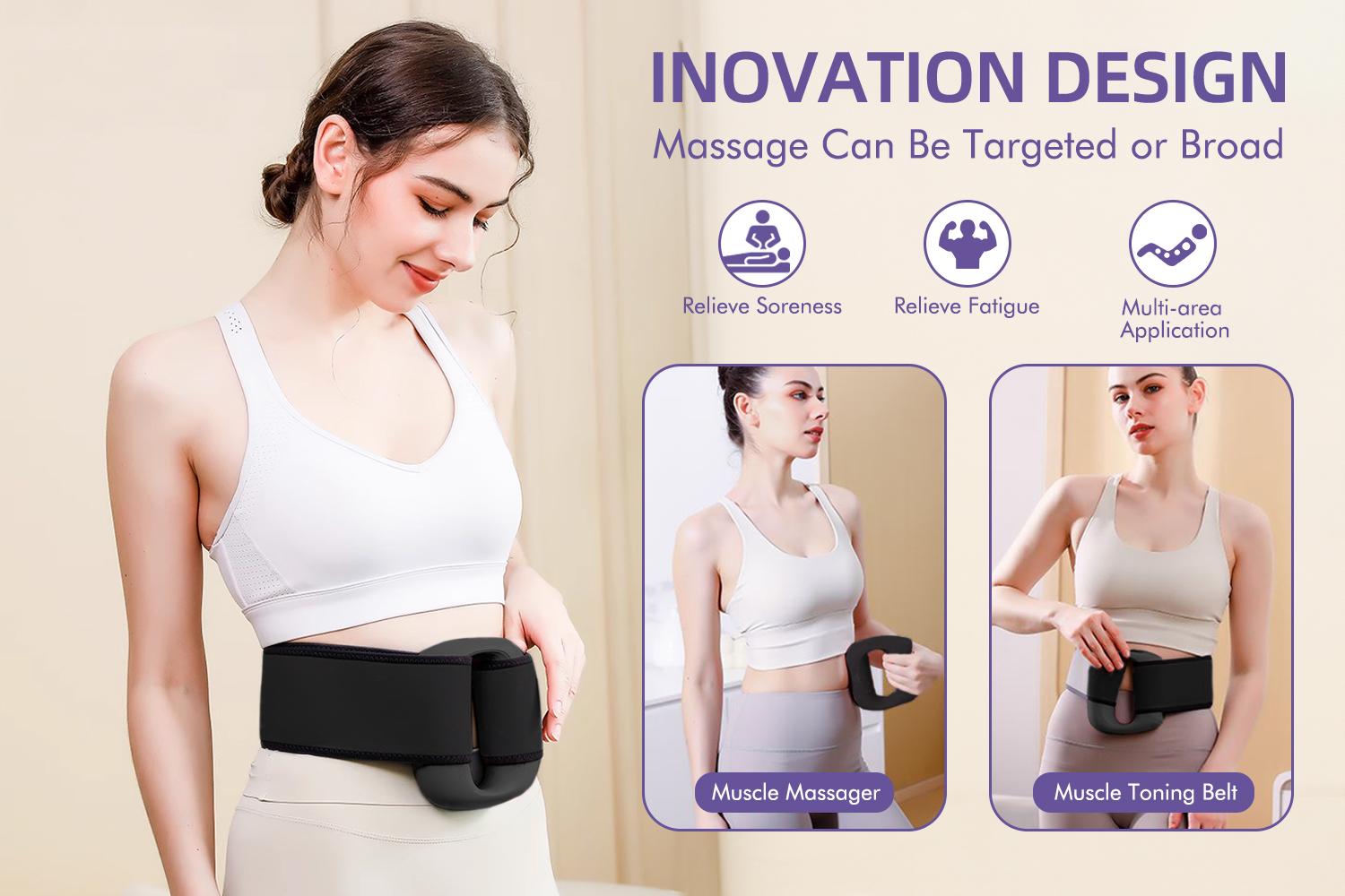Cordless Massager Ring for Whole Body - 5 Speed Levels, Neck & Shoulder Muscle Relief, Portable Deep Tissue Percussive Massager for Relaxation, Fitness-Focused Christmas Gift for Men & Women Cordless Massager Ring for Whole Body - 5 Speed Levels, Neck & Shoulder Muscle Relief, Portable Deep Tissue Percussive Massager for Relaxation, Fitness-Focused Christmas Gift for Men & Women