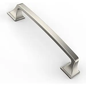 10 Pack 5 Inch(128mm) Brushed Satin Nickel Kitchen Cabinet Handles, Cabinet Pulls Kitchen Cabinet Hardware for Cupboard Drawer Pulls
