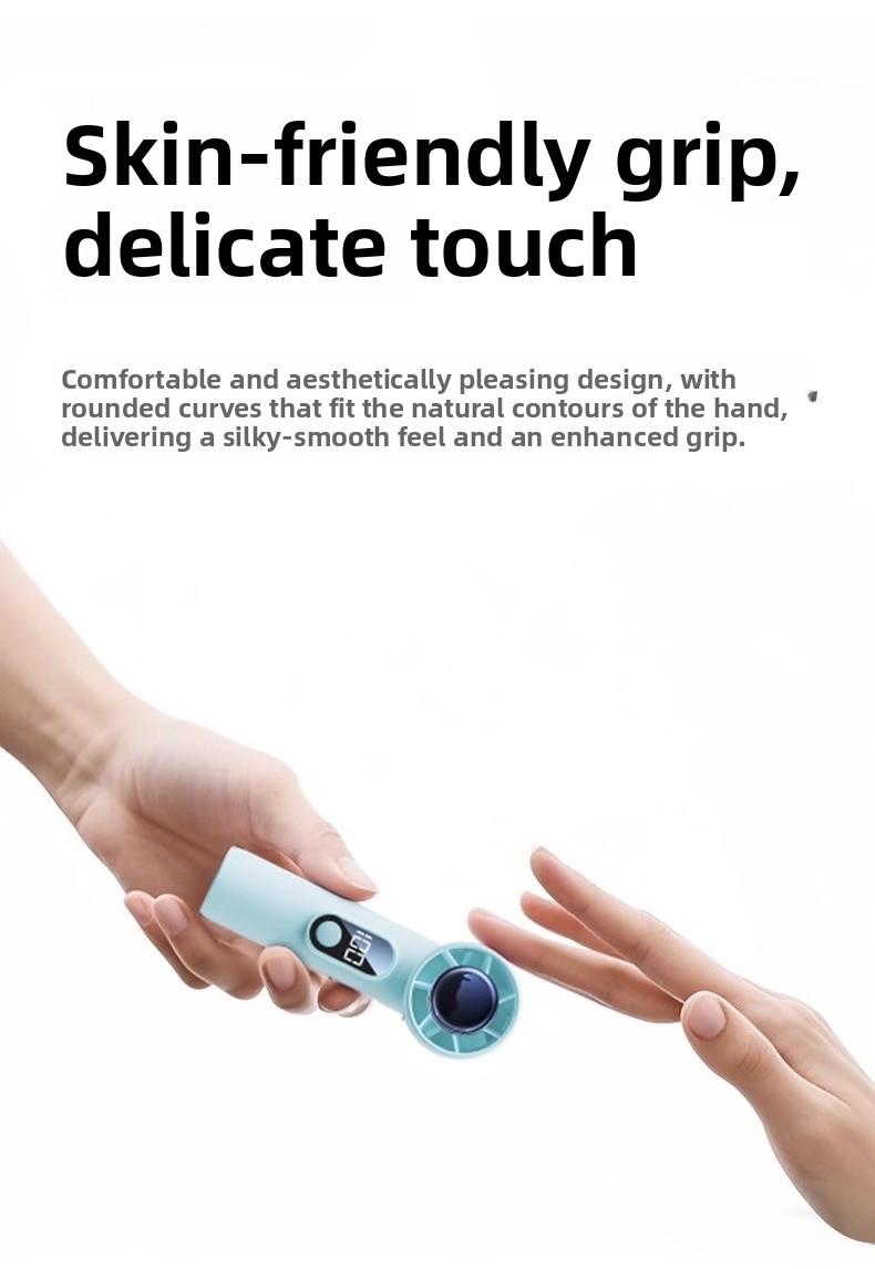 [Mini Air Conditioner] 2026 New Model Handheld Silent Small Mini USB Rechargeable Fan